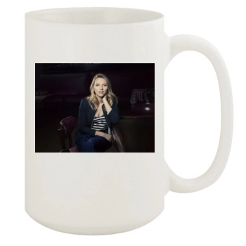 Scarlett Johansson 15oz White Mug