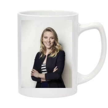 Scarlett Johansson 14oz White Statesman Mug