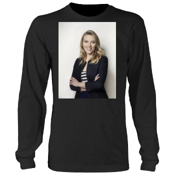 Scarlett Johansson Men's Heavy Long Sleeve TShirt