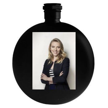 Scarlett Johansson Round Flask