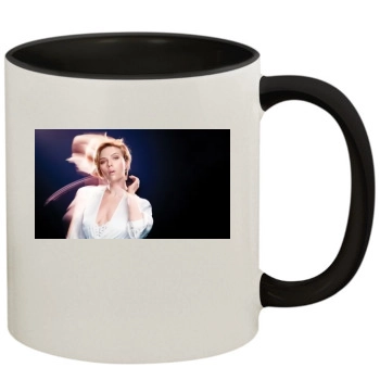 Scarlett Johansson 11oz Colored Inner & Handle Mug