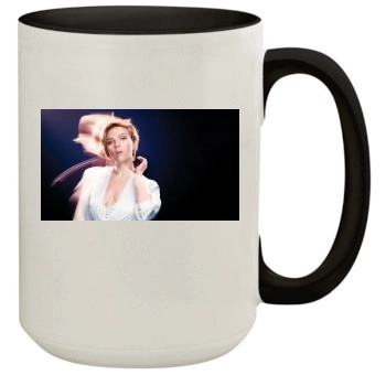 Scarlett Johansson 15oz Colored Inner & Handle Mug