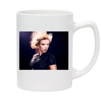 Scarlett Johansson 14oz White Statesman Mug