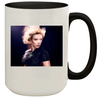 Scarlett Johansson 15oz Colored Inner & Handle Mug