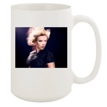 Scarlett Johansson 15oz White Mug