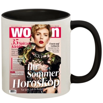 Scarlett Johansson 11oz Colored Inner & Handle Mug