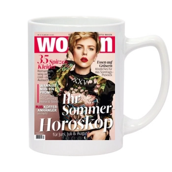 Scarlett Johansson 14oz White Statesman Mug