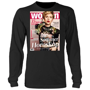 Scarlett Johansson Men's Heavy Long Sleeve TShirt