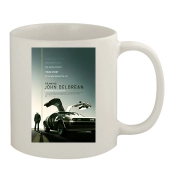 Framing John DeLorean (2019) 11oz White Mug