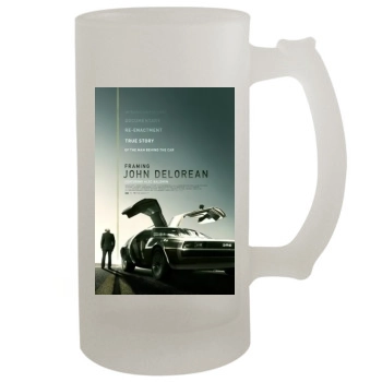 Framing John DeLorean (2019) 16oz Frosted Beer Stein