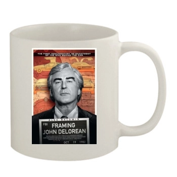 Framing John DeLorean (2019) 11oz White Mug