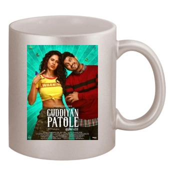 Guddiyan Patole (2019) 11oz Metallic Silver Mug