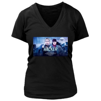 Hacker (2019) Women's Deep V-Neck TShirt