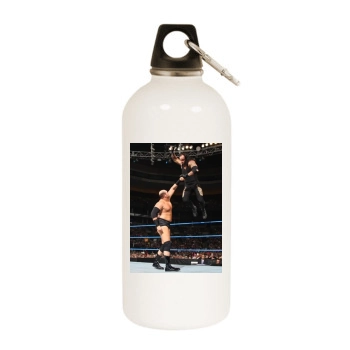 The Undertaker White Water Bottle With Carabiner