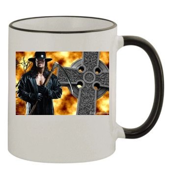 The Undertaker 11oz Colored Rim & Handle Mug