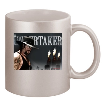 The Undertaker 11oz Metallic Silver Mug