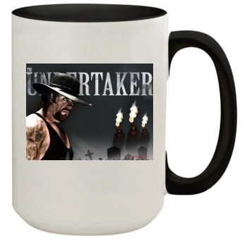 The Undertaker 15oz Colored Inner & Handle Mug