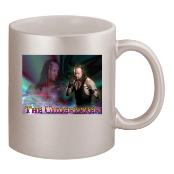 The Undertaker 11oz Metallic Silver Mug