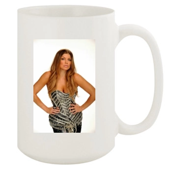 Fergie 15oz White Mug