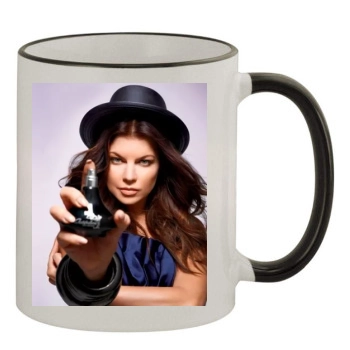 Fergie 11oz Colored Rim & Handle Mug