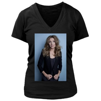 Sarah Chalke Women's Deep V-Neck TShirt