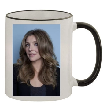 Sarah Chalke 11oz Colored Rim & Handle Mug