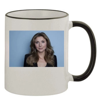 Sarah Chalke 11oz Colored Rim & Handle Mug