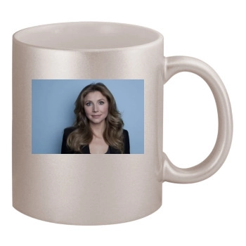 Sarah Chalke 11oz Metallic Silver Mug