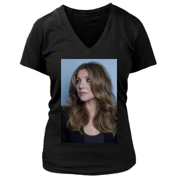 Sarah Chalke Women's Deep V-Neck TShirt