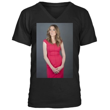 Sarah Chalke Men's V-Neck T-Shirt