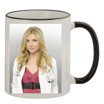 Sarah Chalke 11oz Colored Rim & Handle Mug