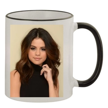 Selena Gomez 11oz Colored Rim & Handle Mug