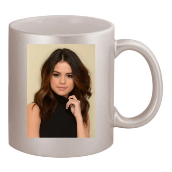 Selena Gomez 11oz Metallic Silver Mug