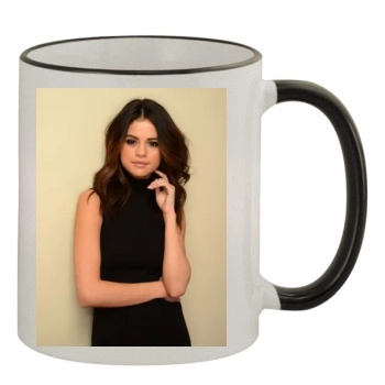 Selena Gomez 11oz Colored Rim & Handle Mug