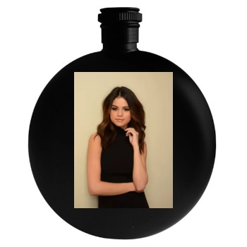 Selena Gomez Round Flask