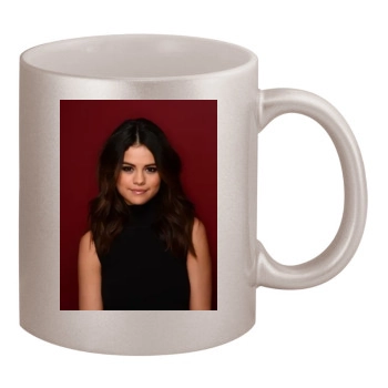 Selena Gomez 11oz Metallic Silver Mug