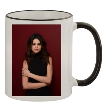 Selena Gomez 11oz Colored Rim & Handle Mug