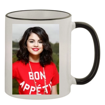 Selena Gomez 11oz Colored Rim & Handle Mug