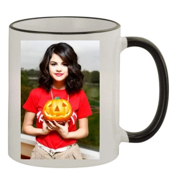 Selena Gomez 11oz Colored Rim & Handle Mug