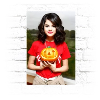 Selena Gomez Metal Wall Art