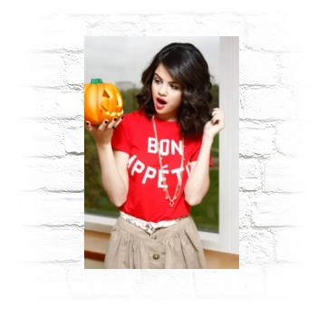 Selena Gomez Metal Wall Art