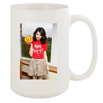 Selena Gomez 15oz White Mug