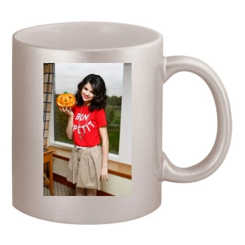 Selena Gomez 11oz Metallic Silver Mug