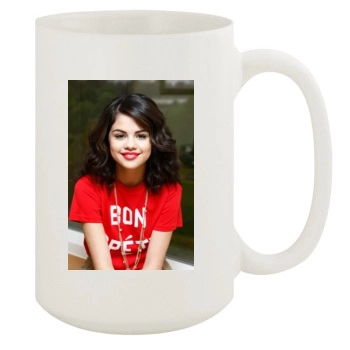 Selena Gomez 15oz White Mug