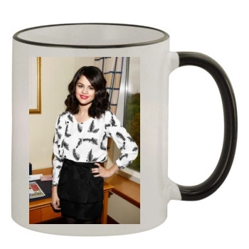 Selena Gomez 11oz Colored Rim & Handle Mug