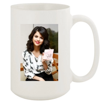 Selena Gomez 15oz White Mug