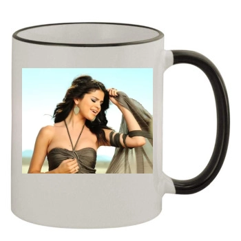 Selena Gomez 11oz Colored Rim & Handle Mug