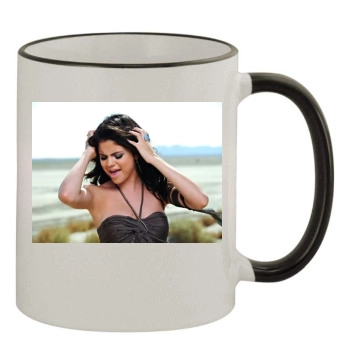 Selena Gomez 11oz Colored Rim & Handle Mug