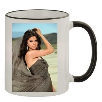 Selena Gomez 11oz Colored Rim & Handle Mug