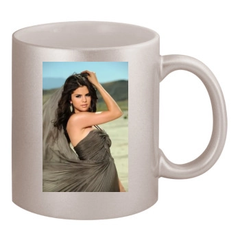 Selena Gomez 11oz Metallic Silver Mug